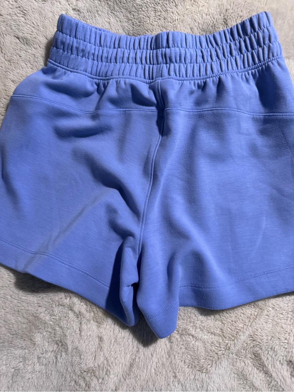 Spider Axtive Women's Athletic Drawstring Shorts - Periwinkle Sz S - Picture 3 of 3